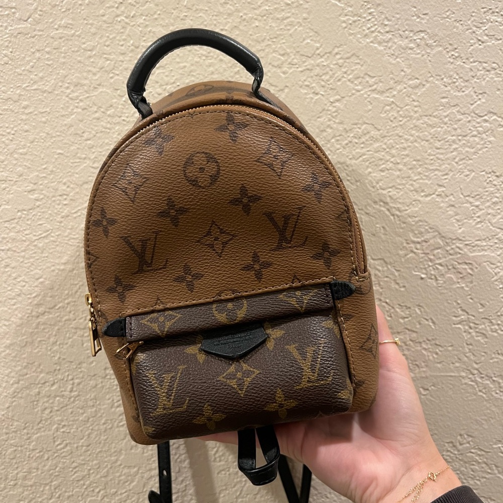Authentic LV Reverse Mini Palm Springs